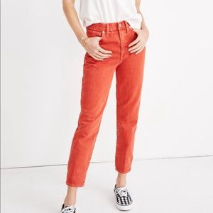 Madewell Mom Jeans Size 30